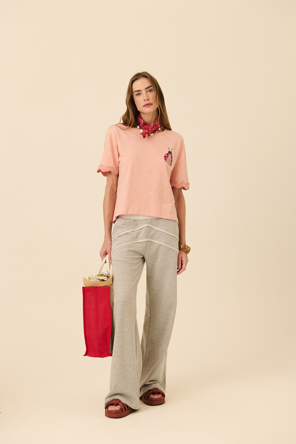 Calça Moletom Mescla